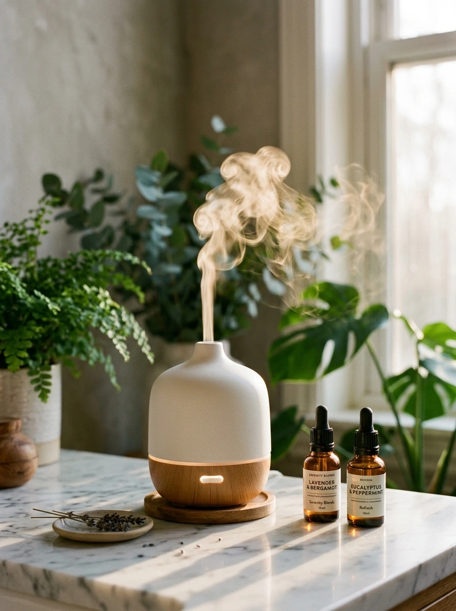 The Essential Oil Diffuser Ritual, Matched to the Restoration You Need