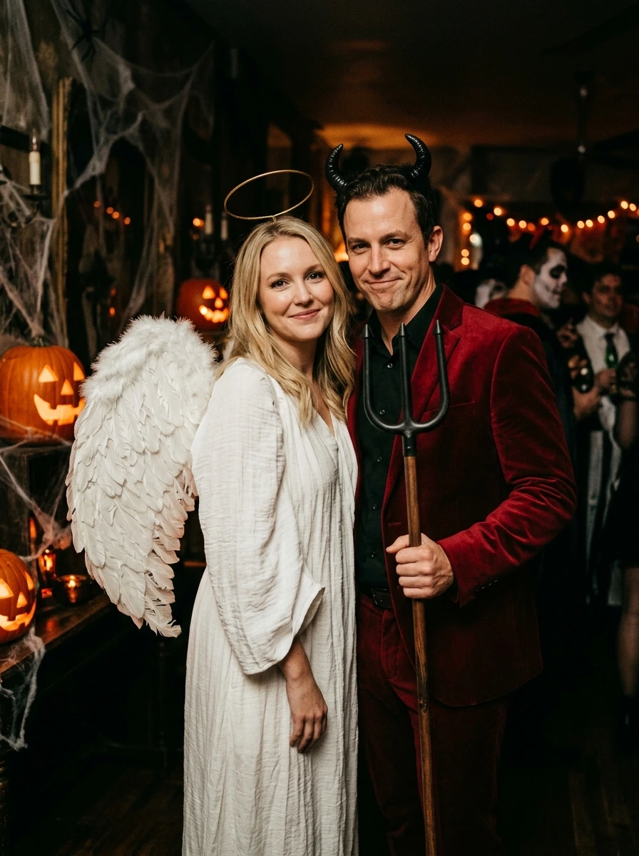 The Halloween Matching Costumes For Couples That Photographs Perfectly Every Single Year