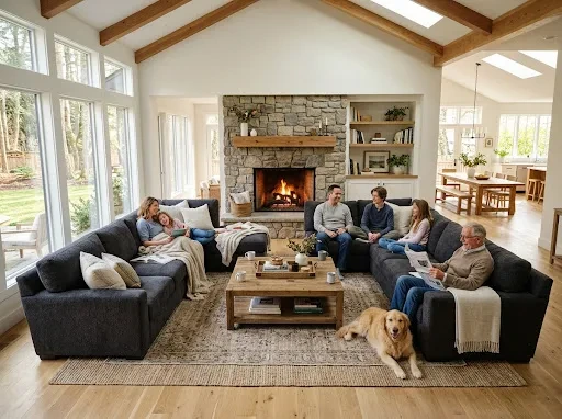 The L-Shaped Sectional That Actually Works in a Normal-Sized Room