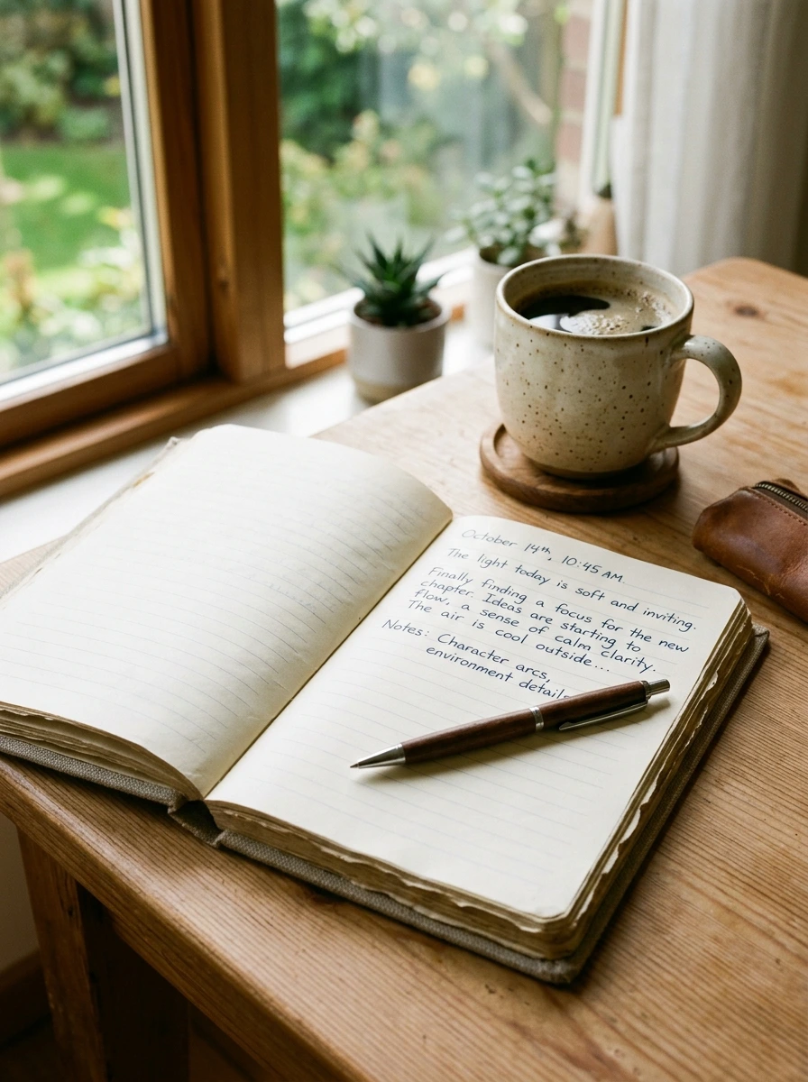 The Morning Journal Habit - What Productive Women Actually Write Versus What Looks Good Online