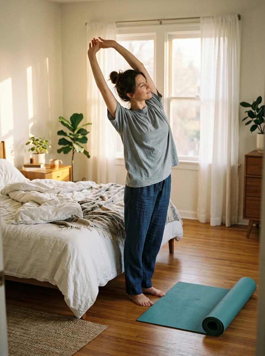 The Morning Movement Minimum - What Counts, What Does Not, and Why 7 Minutes Is Enough