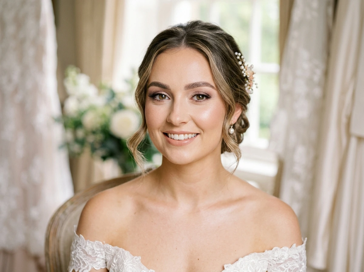 The Perfect Eyebrow and Eyelash Design for Wedding Day Beauty