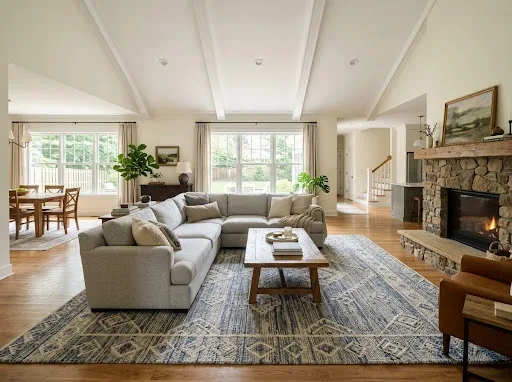 The Performance Fabric Sectional Built for Real Life