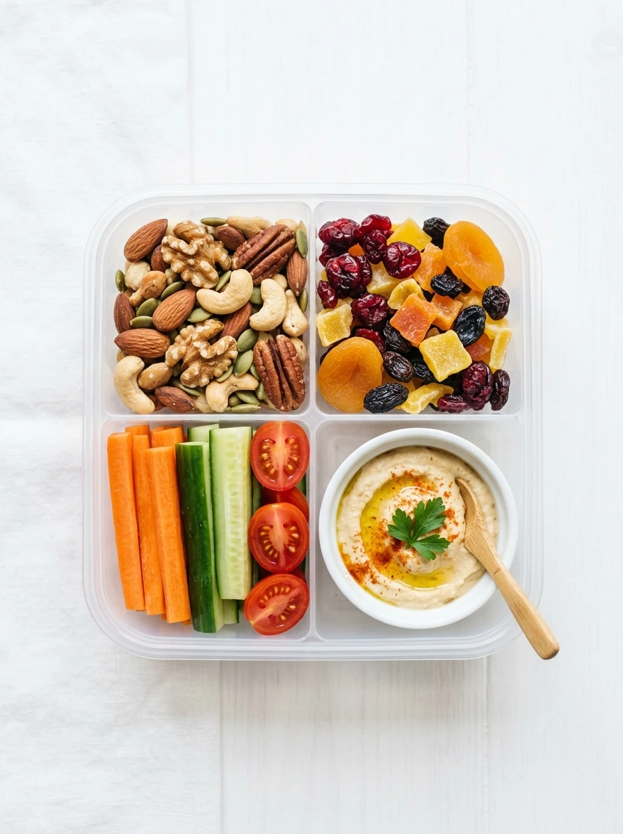 The Portioned Tray That Stops the 3pm Disaster