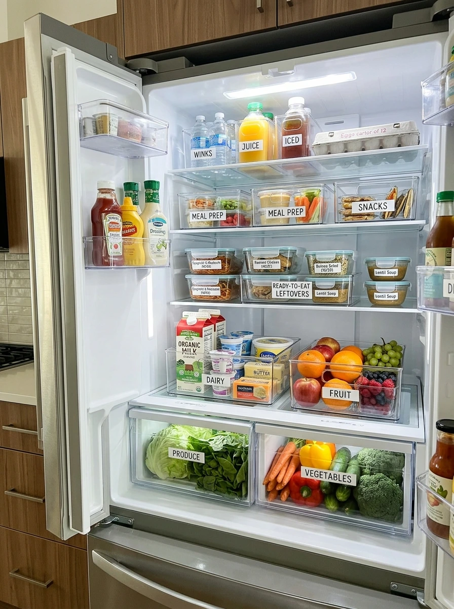 The Reveal: A Refrigerator System So You Always Know What Your Kitchen Has