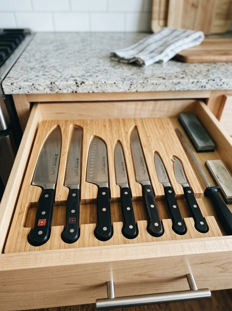 The Reveal: Knife Drawer or Knife Block, Settled for Your Kitchen