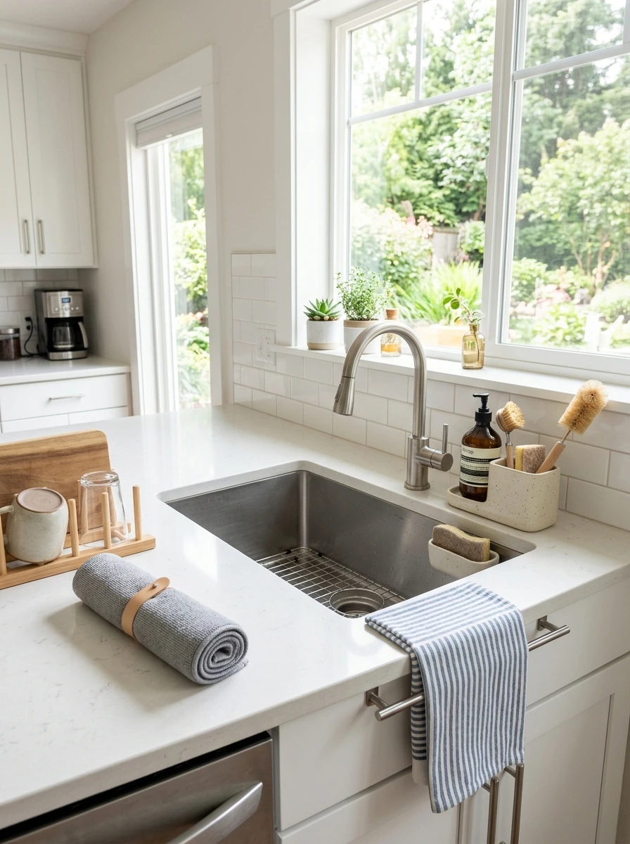 The Reveal: The Kitchen Sink Area Everyone Sees and No One Organizes