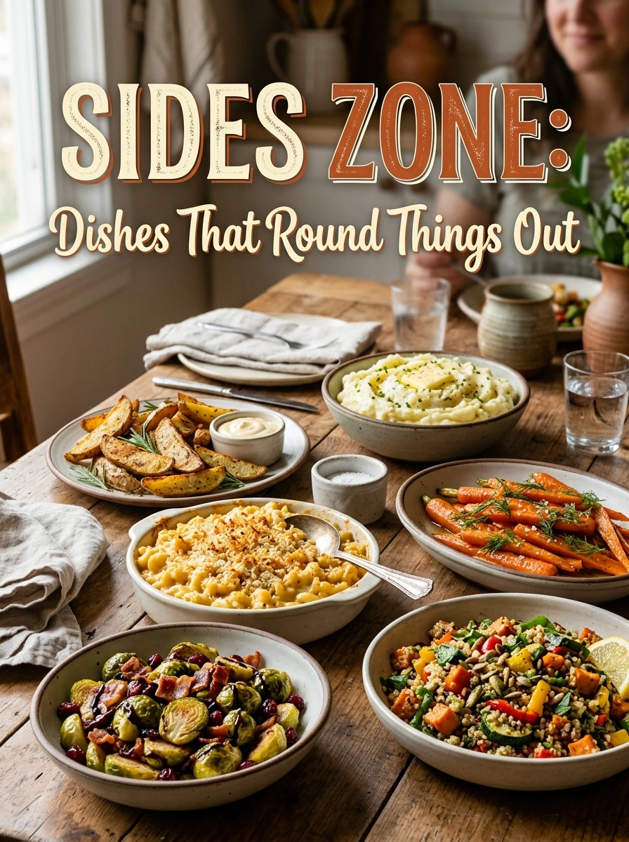 The Sides Zone: Dishes That Round Things Out