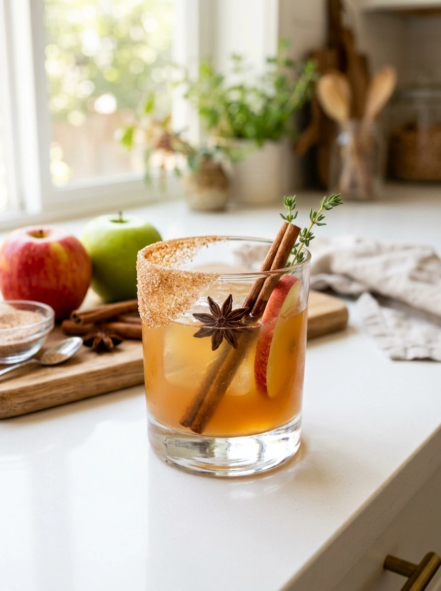 The Spiced Apple Cider Mocktail That Holds Its Own at Any Gathering