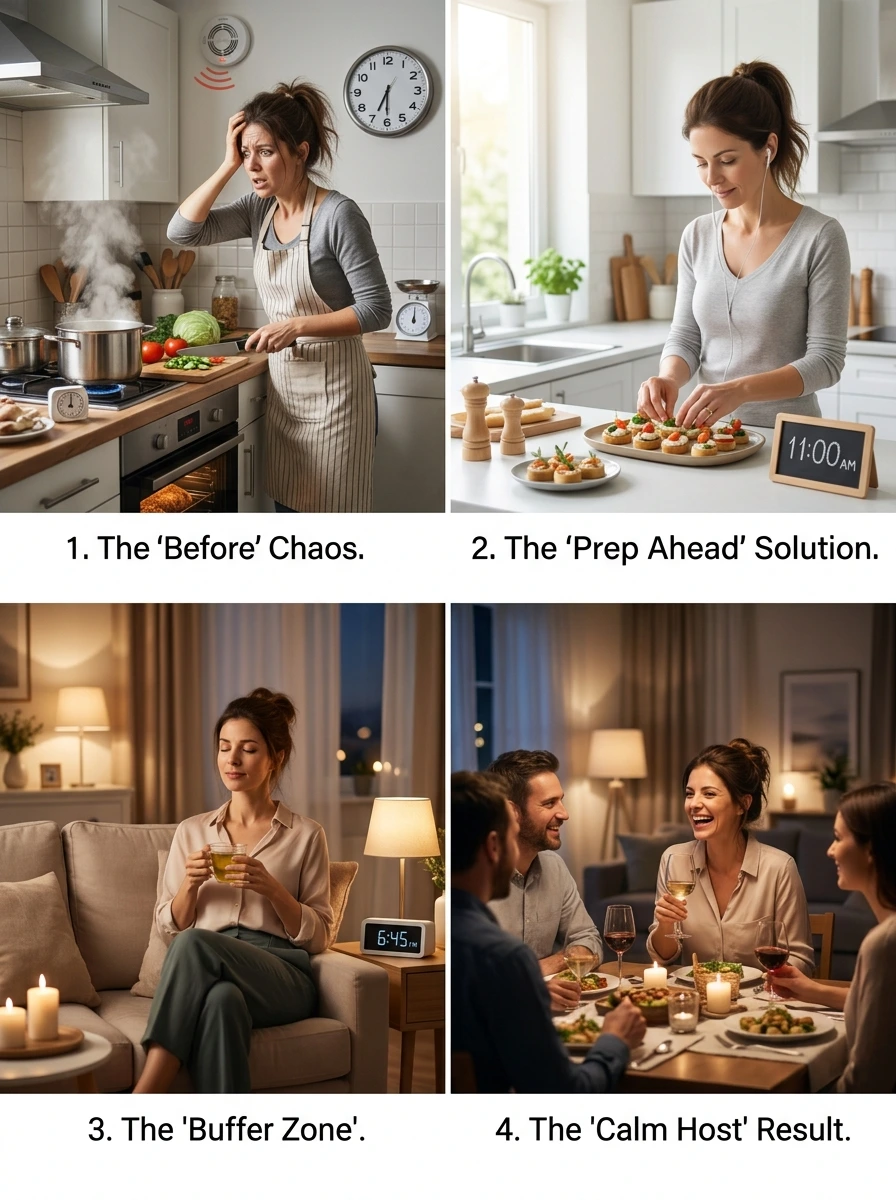 The Timing Zone: Hosting Tips for a Calmer Night