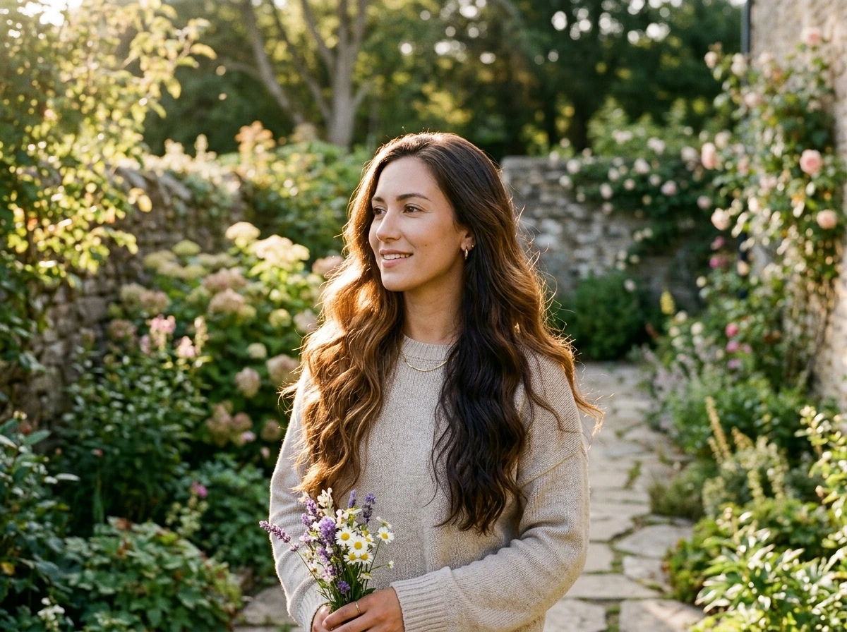 The Warm Brunette Color That Looks Completely Different in Indoor Versus Outdoor Light