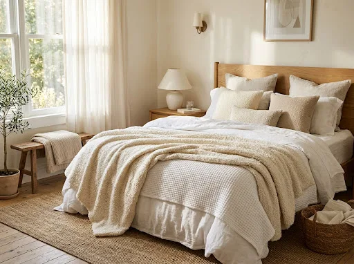 The White Bedroom That Is Not Clinical