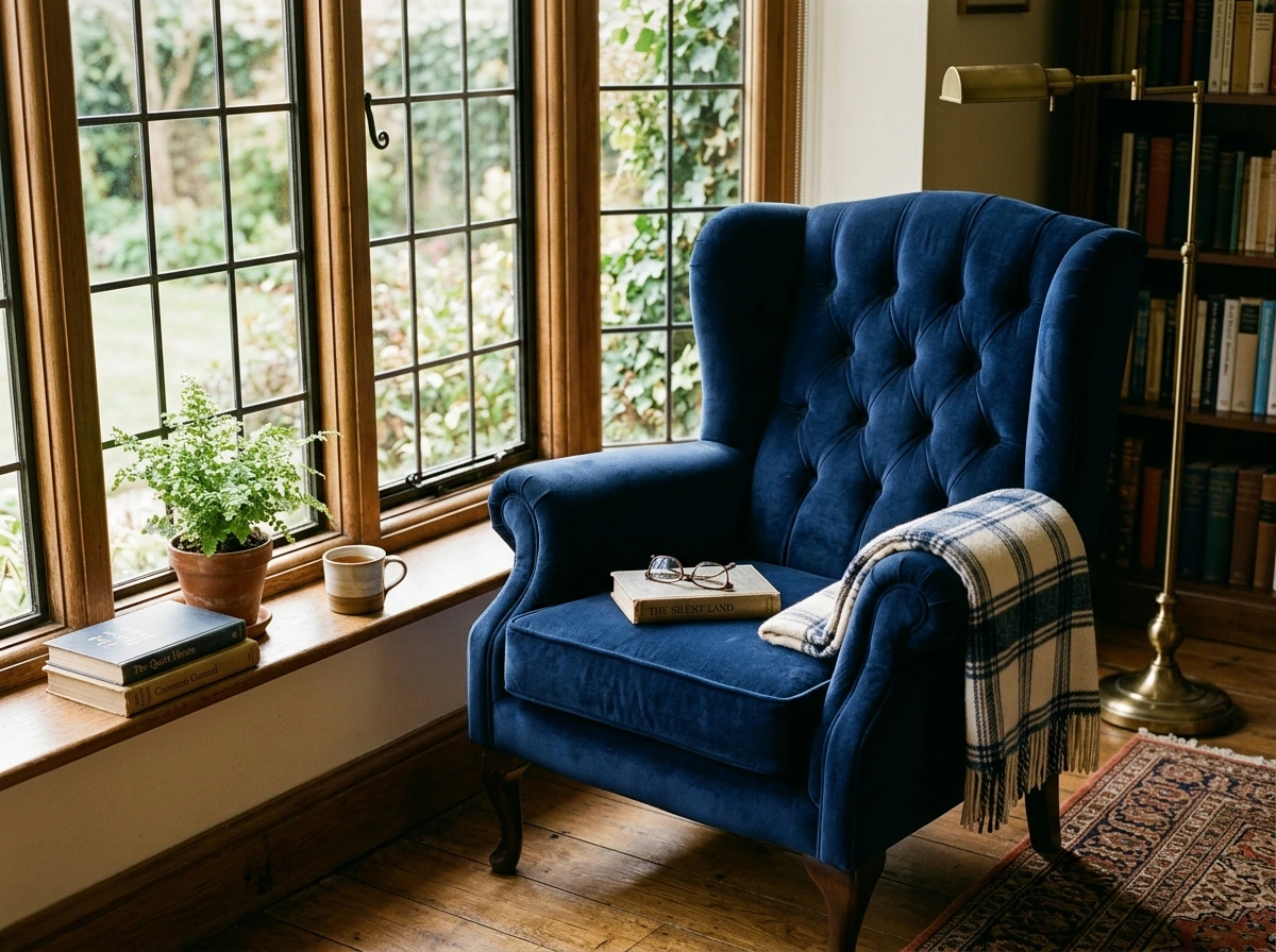 The Wingback Chair: Its Specific Role in the Classic Living Room Vocabulary