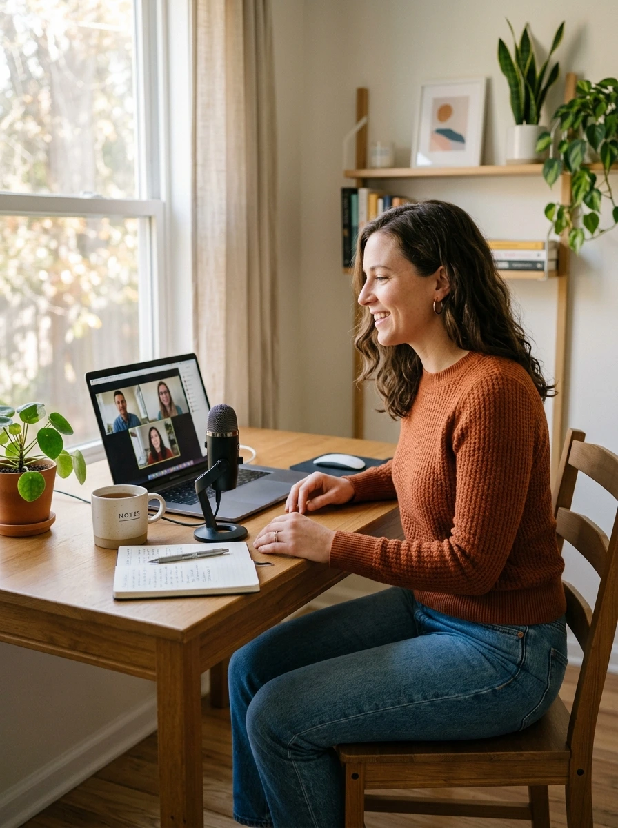 The Work From Home Uniform That Also Survives a Video Call
