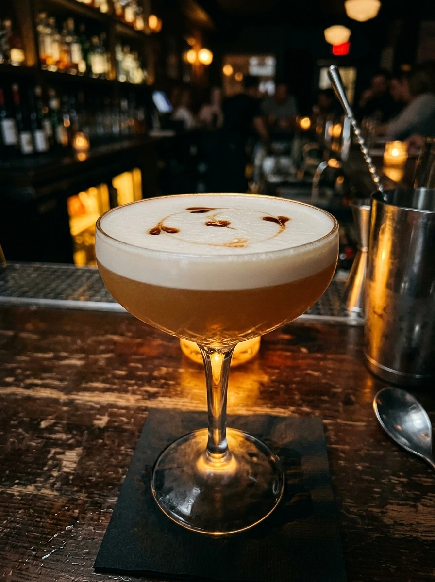 This Spiced Whiskey Sour Works Because of One Syrup