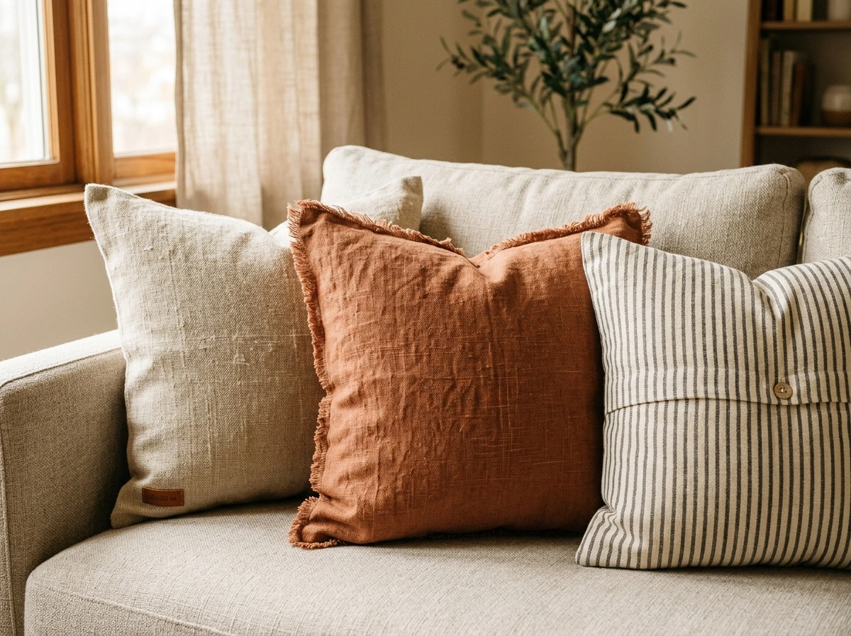 Throw Pillows in a Classic Interior: The Number, the Pattern, the Placement