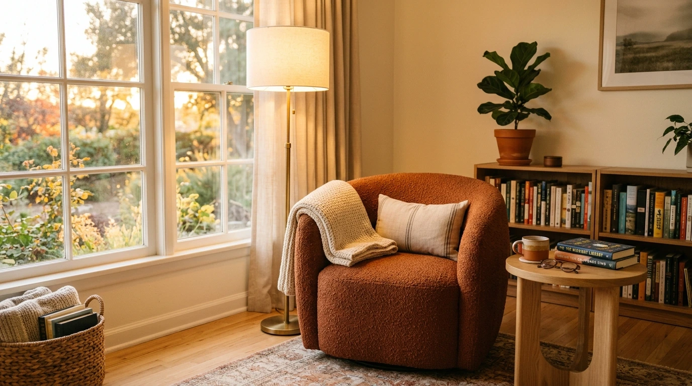 Throw, Rug, Curtain: The Layering Formula That Actually Works