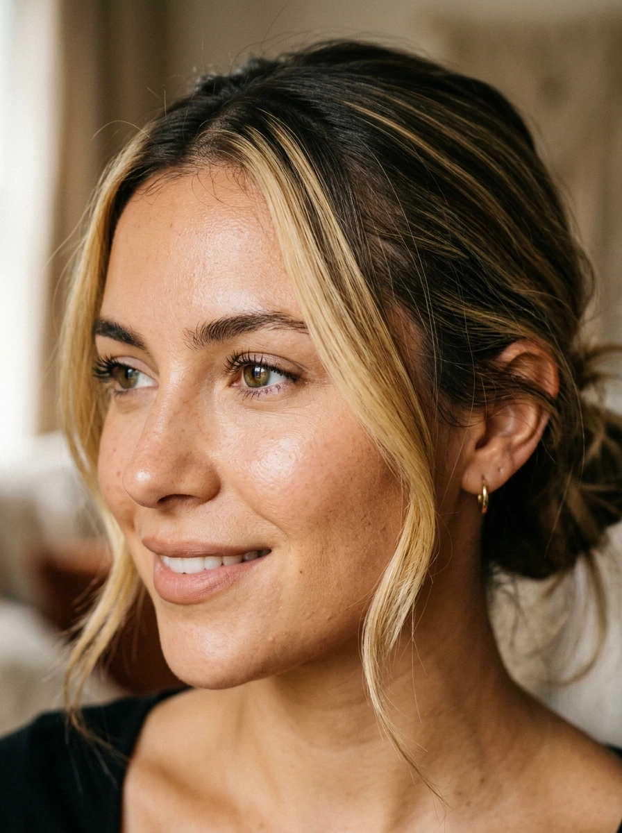 Warm Blonde Balayage With Face Framing That Changes Everything About the Look