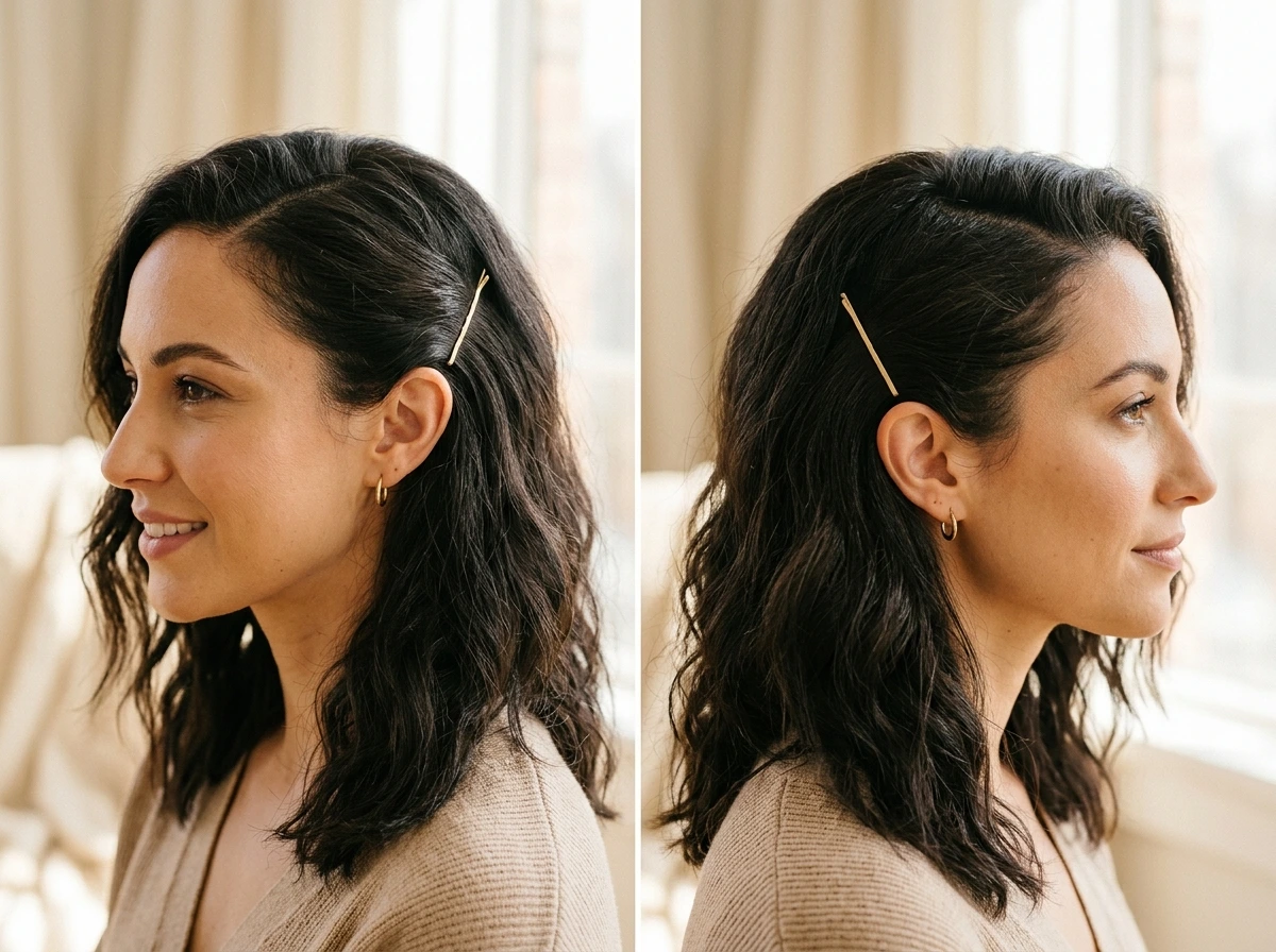 Which Side Should You Pin for Your Face Shape?