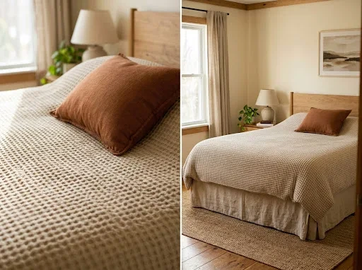 White Linen Bedding Aesthetic, and the One Layering Trick That Keeps It From Looking Clinical