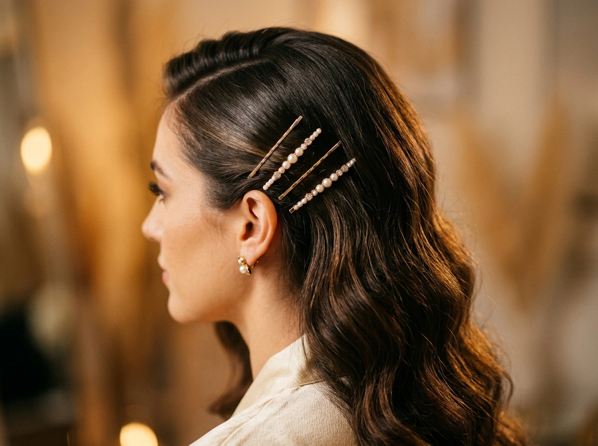 Why Hairstyles for a Wedding Guest Photograph Better From One Side