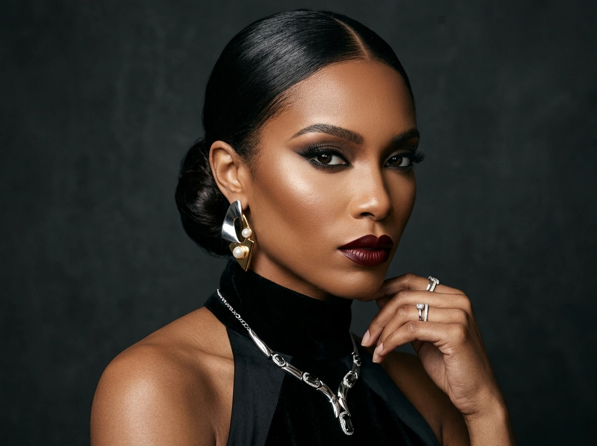 You Walk In Wearing Classic Glam Wedding Makeup With a Distinctly Modern Finish