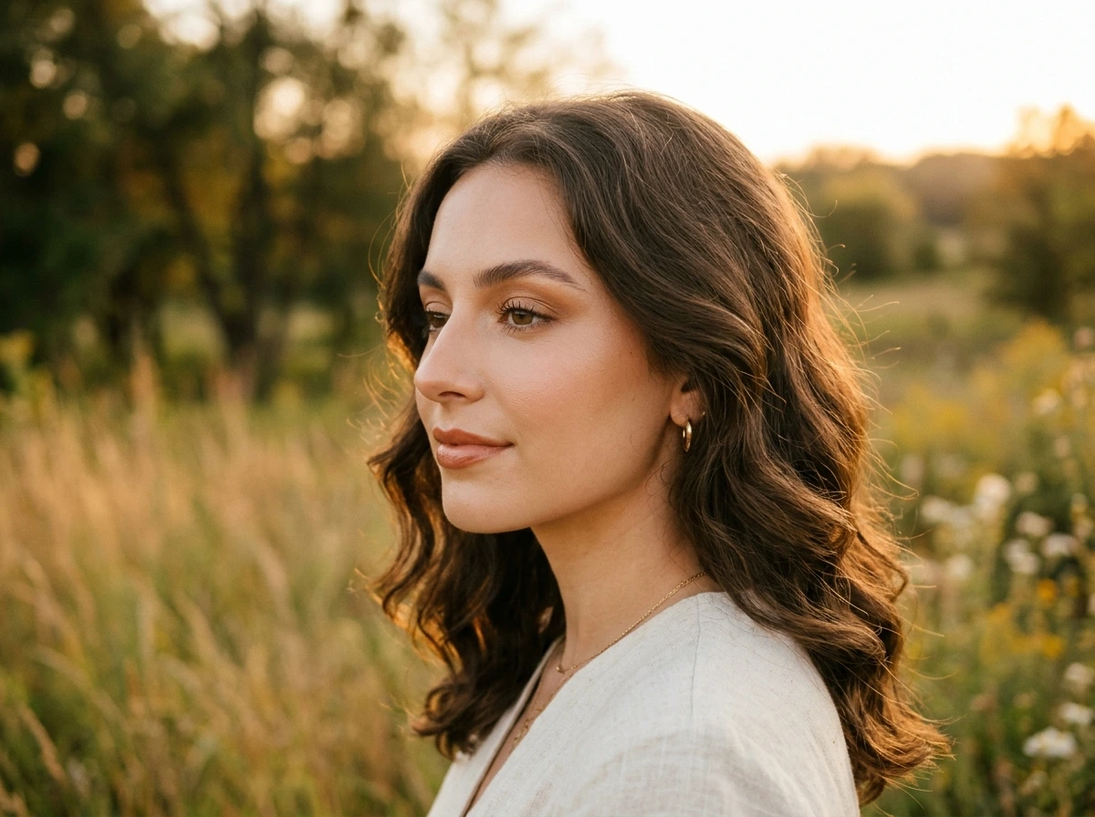 Your Soft Bridal Look Falls Perfectly Into Loose Waves