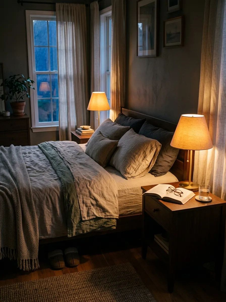 Bedside Lamps for Two Readers