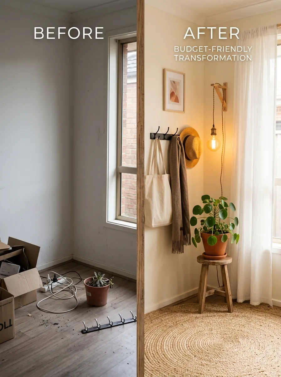 Before: A Room Too Costly to Change. After: The Budget Transformation Under $150 That Worked Anyway