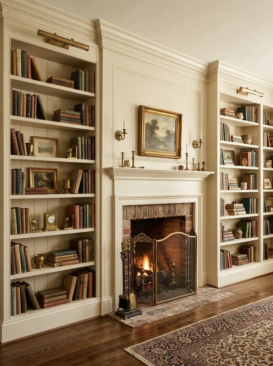 Built-In or Freestanding? The Traditional Living Room Bookcase Question, Answered by Its History