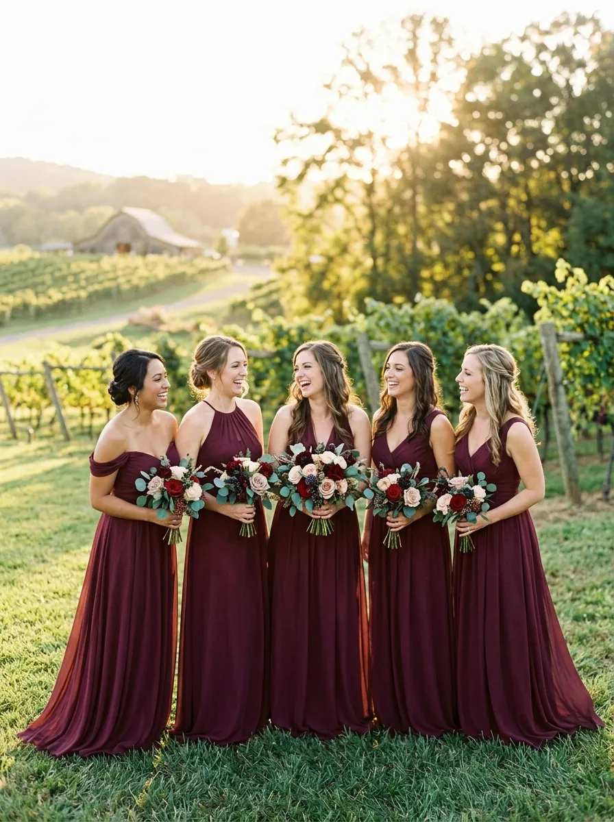 Burgundy: The Jewel Tone Standard