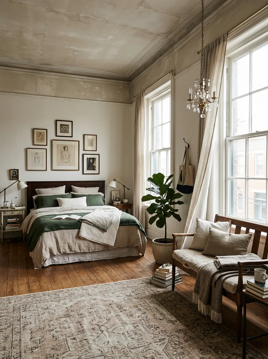 Chandelier Over the Bed?