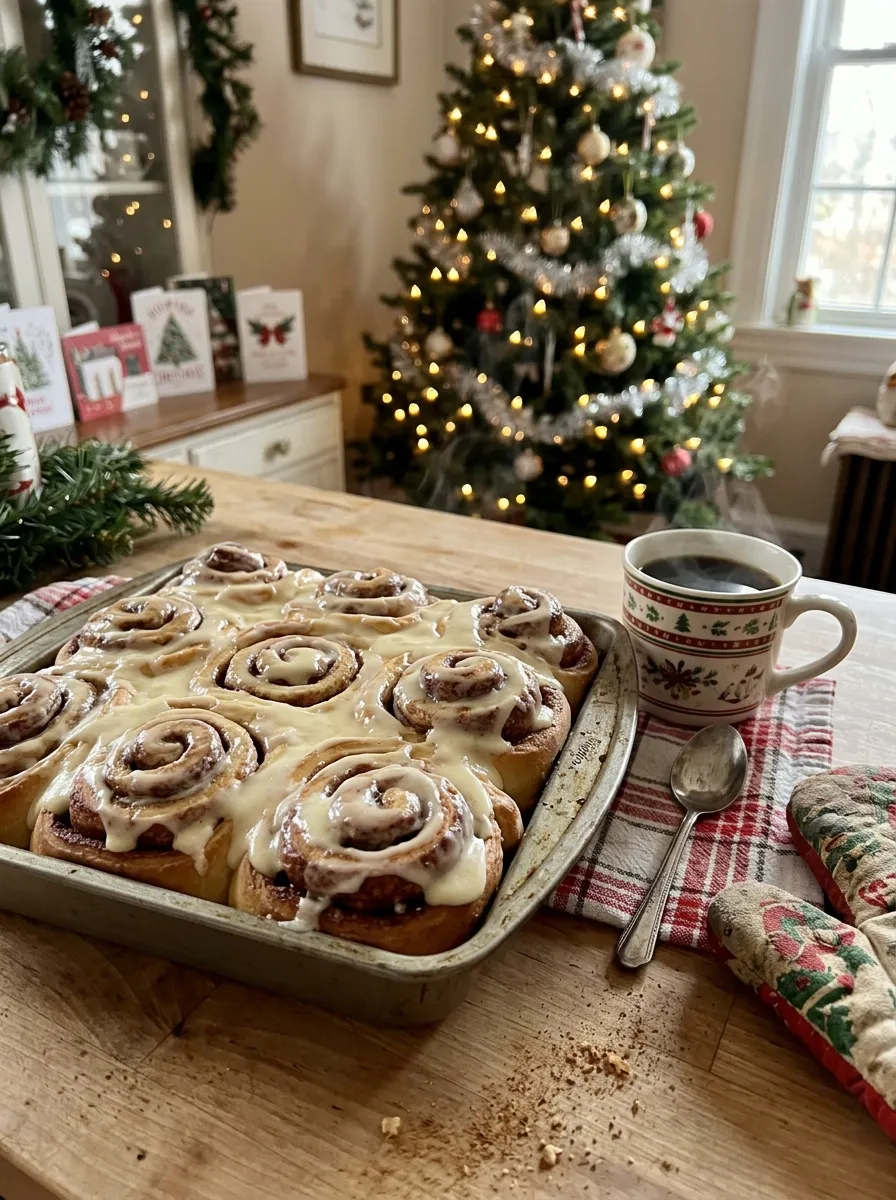Christmas Morning Cinnamon Rolls Make Waking Up Early Feel Like a Fair Trade