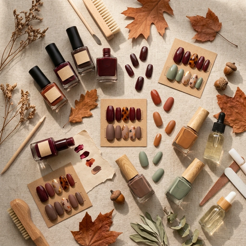 Complete Fall Nail Ideas Set
