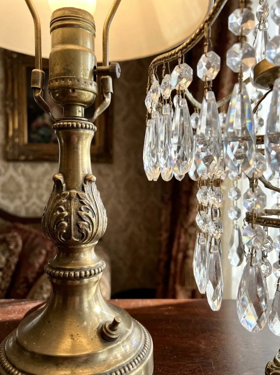 Crystal, Brass, and the Finish Levels That Work in Traditional Decor