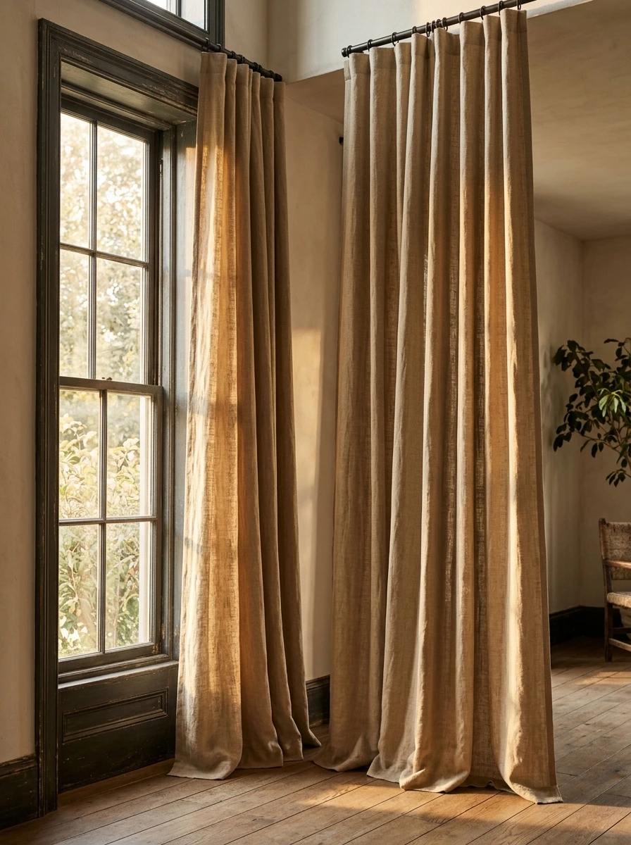 Curtains Hung Too Short Are the Quiet Reason Your Living Room Feels Unfinished