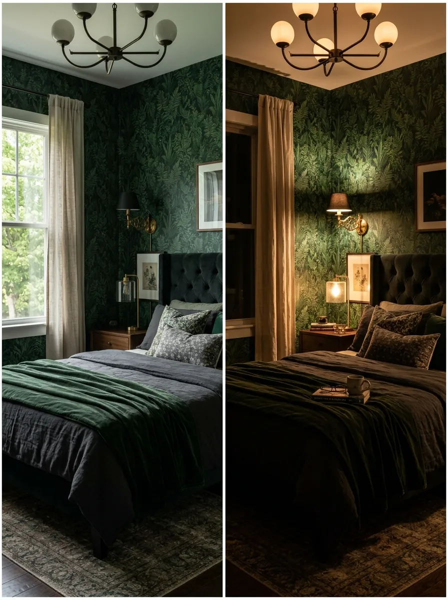Dark Green Bedroom Ideas: What to Know Before Going This Deep