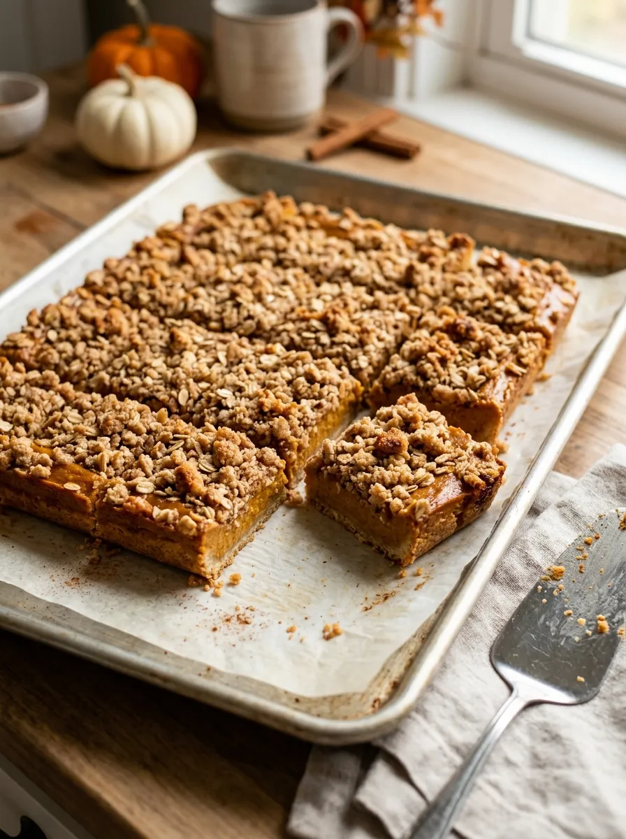Easy Pumpkin Pie Bars