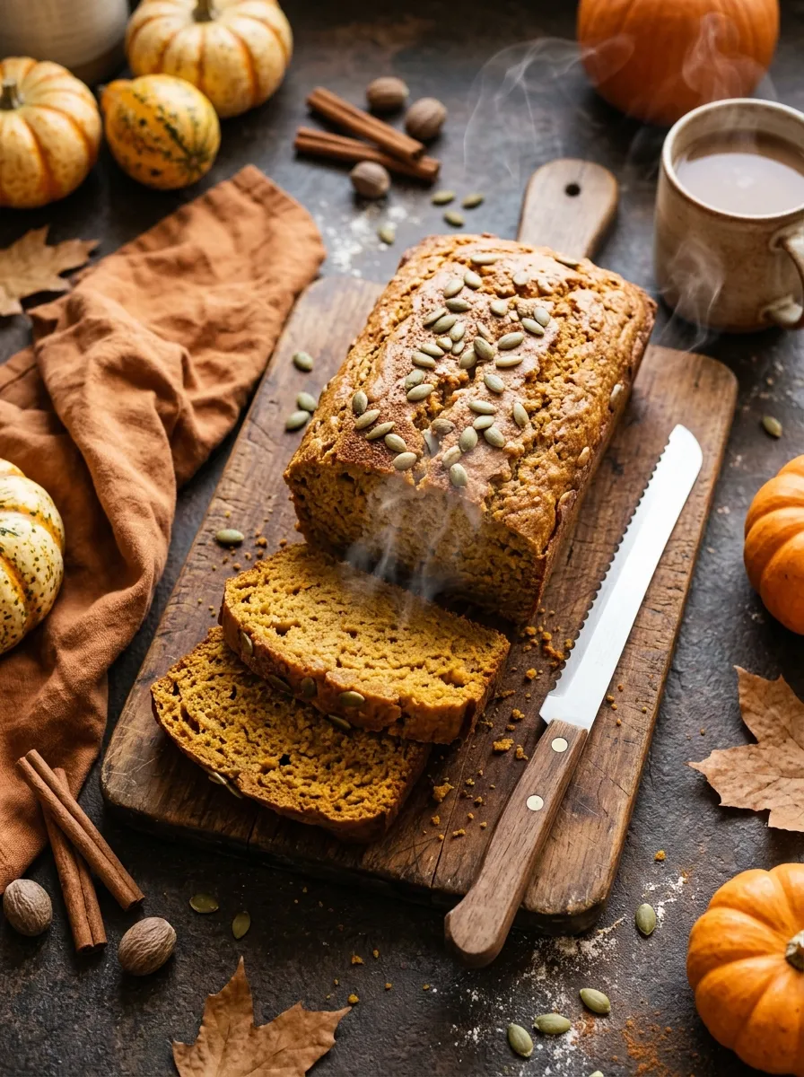 Easy Pumpkin Recipes Begin: One-Bowl Bread