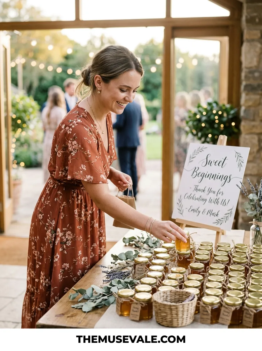 Favor Table Cue: Take-Home Details That Won't Clutter the Exit