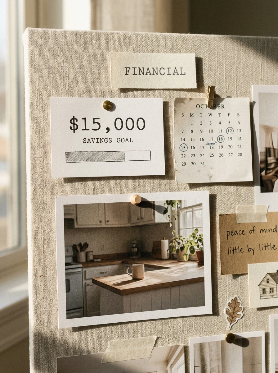 Financial Vision Board Ideas: Put the Number on the Board