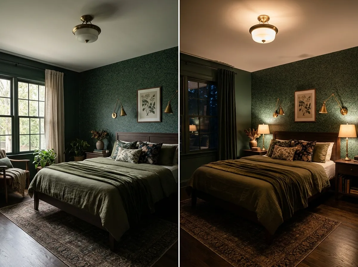 green bedroom ideas