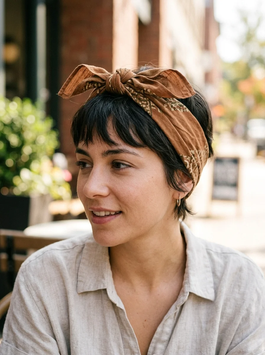 Headscarf for Short Hair