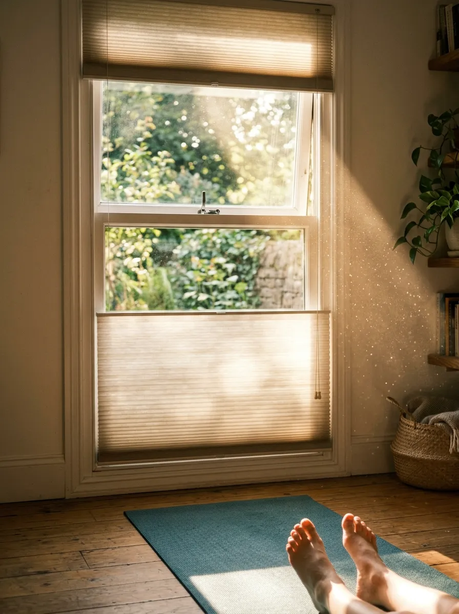 Heavy Blinds Out, Natural Light In: A Window Reworked for Practice