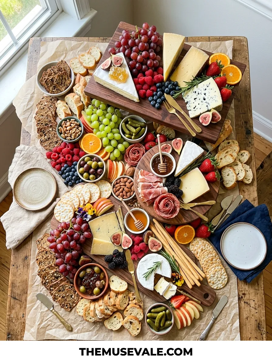 Hold the Grazing Table Until the Linens Are Pinned