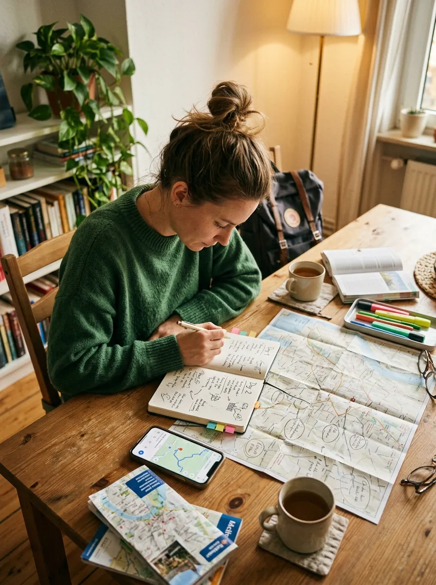 How Much to Plan on a Solo Trip and How Much to Leave Open