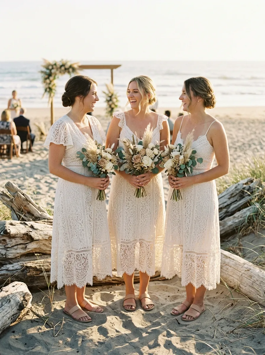 Ivory Bridesmaid Dresses That Work