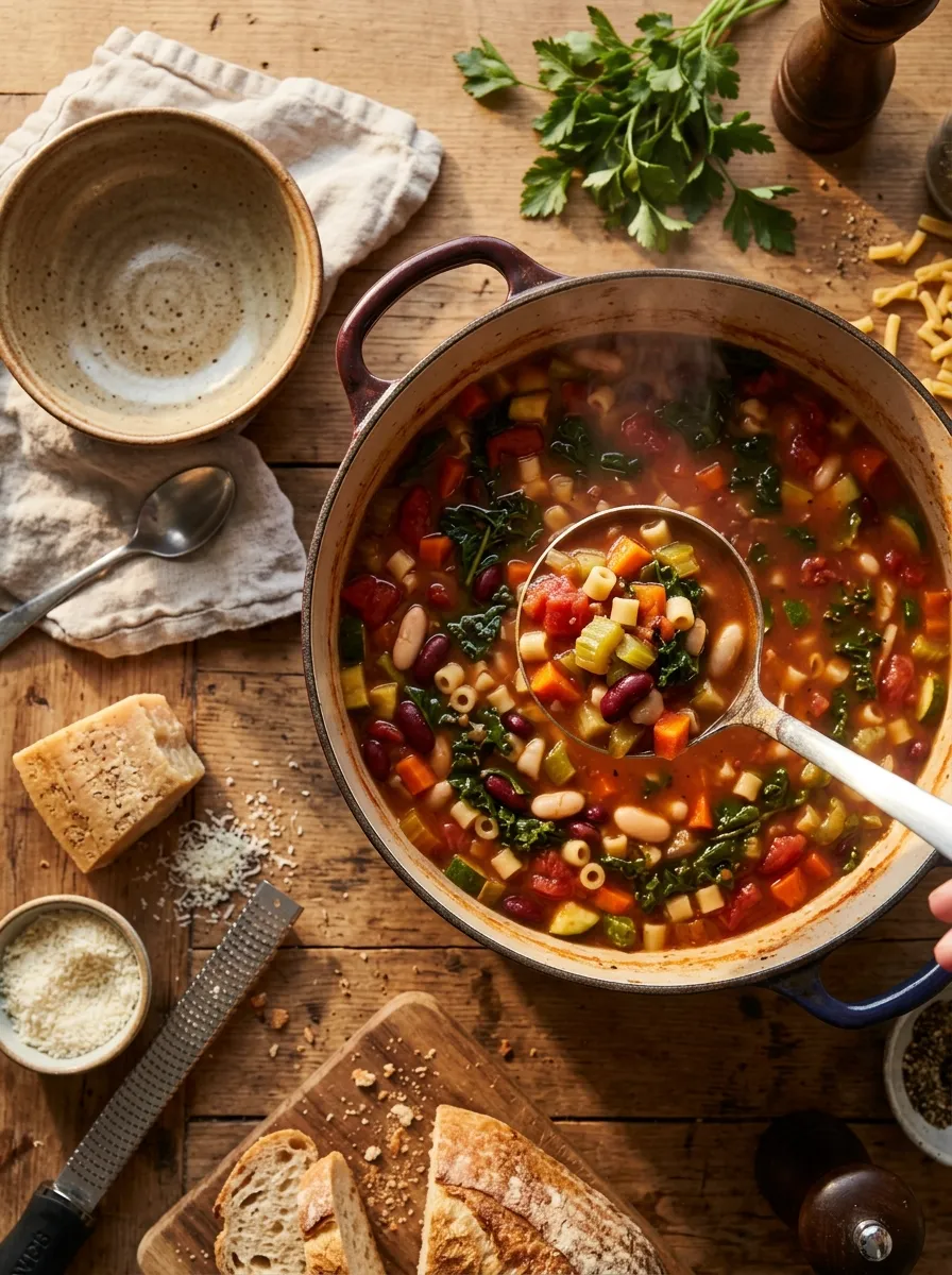 Minestrone: One Pot, Eight Bowls, and a Grocery Bill That Barely Registers