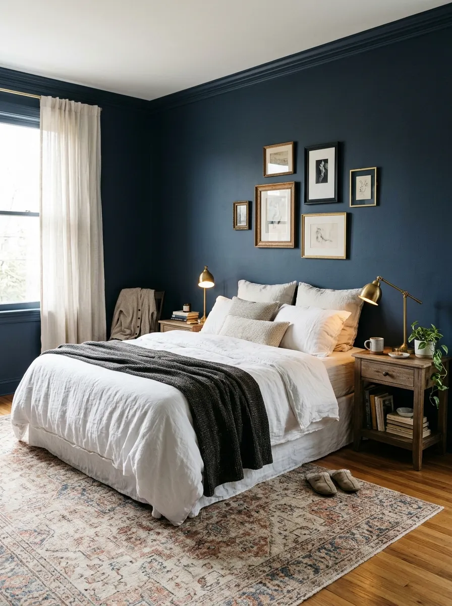 Navy: Quietly Romantic and Grounded