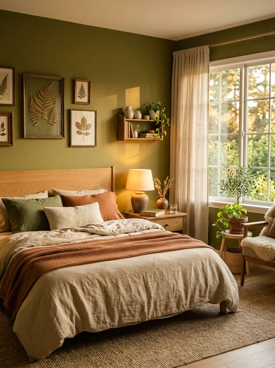 Olive Green Bedroom Aesthetic: What Sets This Shade Apart From Every Other Green